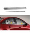 Mazda 6 2003-2008 гг. Окантовка окон нержавейка (4 шт) фото 1