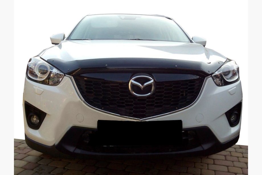 Mazda CX-5 2012-2017 гг. Дефлектор капота (SIM) Image