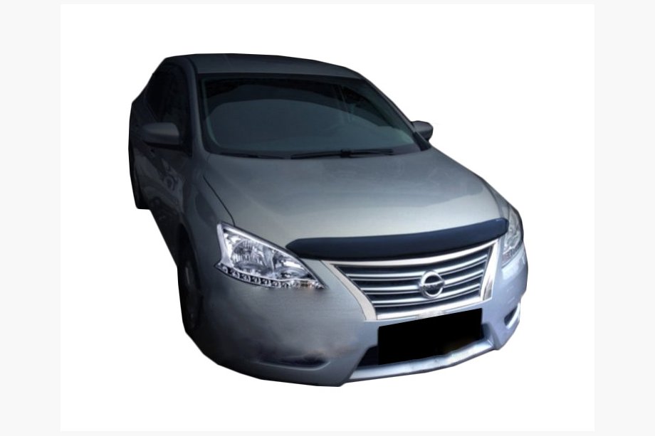 Nissan Sentra 2012-2019 гг. Дефлектор капота (SIM) Image