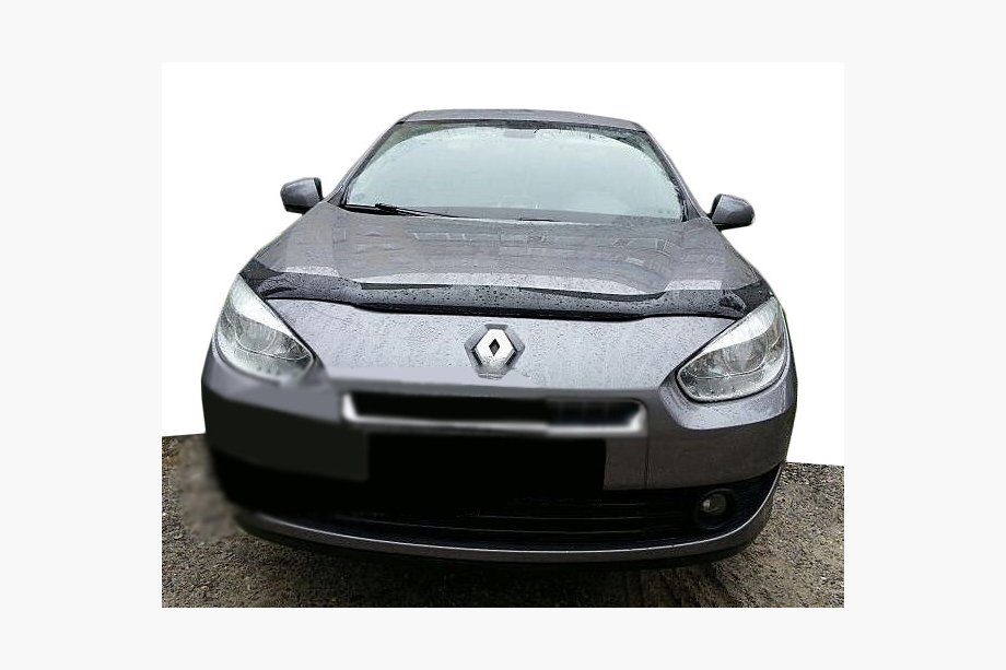 Renault Fluence 2009-2016 гг. Дефлектор капота (SIM) Image