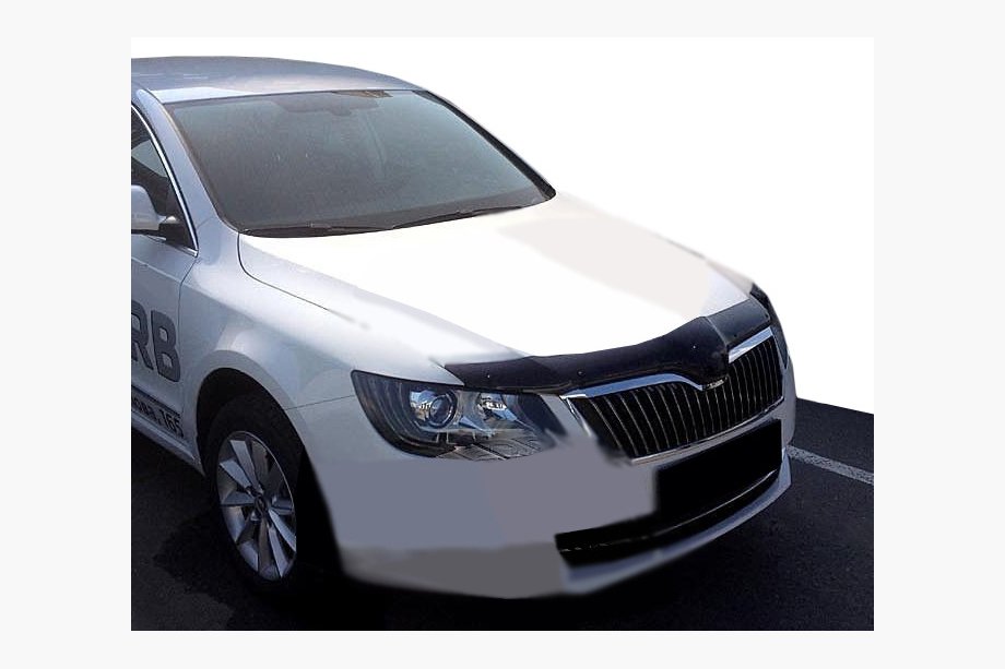 Skoda Superb 2015-2024 гг. Дефлектор капота (SIM) Image