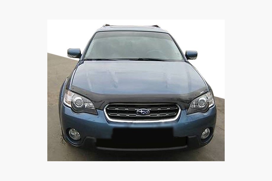 Subaru Legacy 2003-2009 гг. Дефлектор капота 2004-2006 (SIM) Image