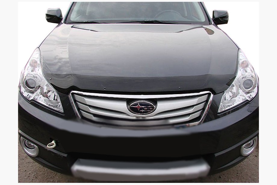 Subaru Outback 2009-2014 гг. Дефлектор капота (SIM) Image