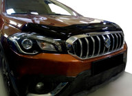Suzuki SX4 2016-2021 гг. Дефлектор капота (SIM) фото 1