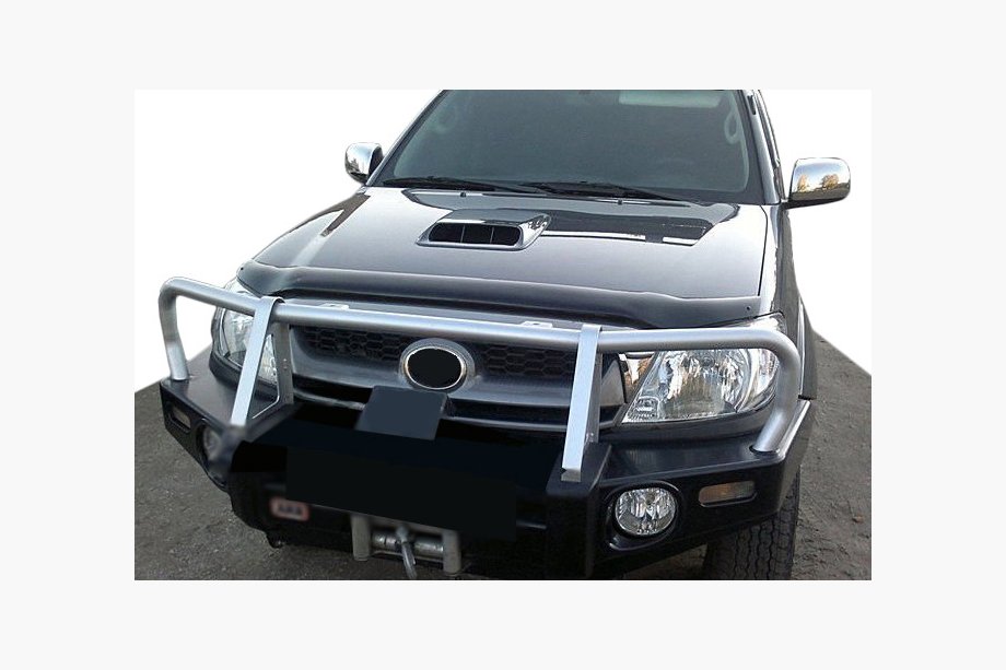 Toyota Hilux 2006-2015 гг. Дефлектор капота 2005-2011 (SIM) Image