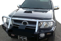 Toyota Hilux 2006-2015 гг. Дефлектор капота 2005-2011 (SIM) фото 1