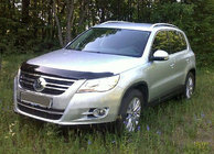 Volkswagen Tiguan 2007-2016 гг. Дефлектор капота (SIM) фото 1