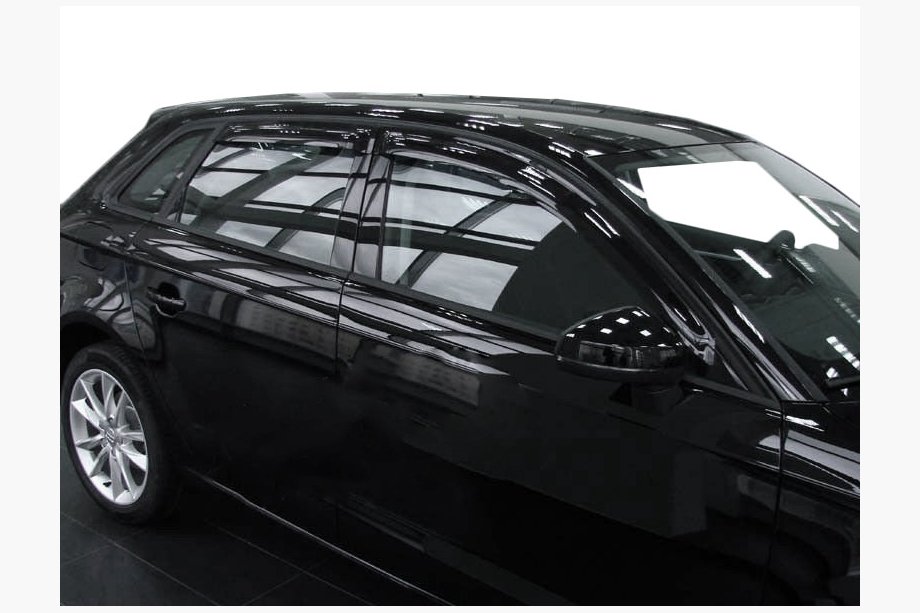 Audi A3 2003-2012 гг. Ветровики на окна (4 шт, SIM) Image