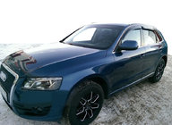 Audi Q5 2008-2017 гг. Ветровики на окна (4 шт, SIM) фото 1