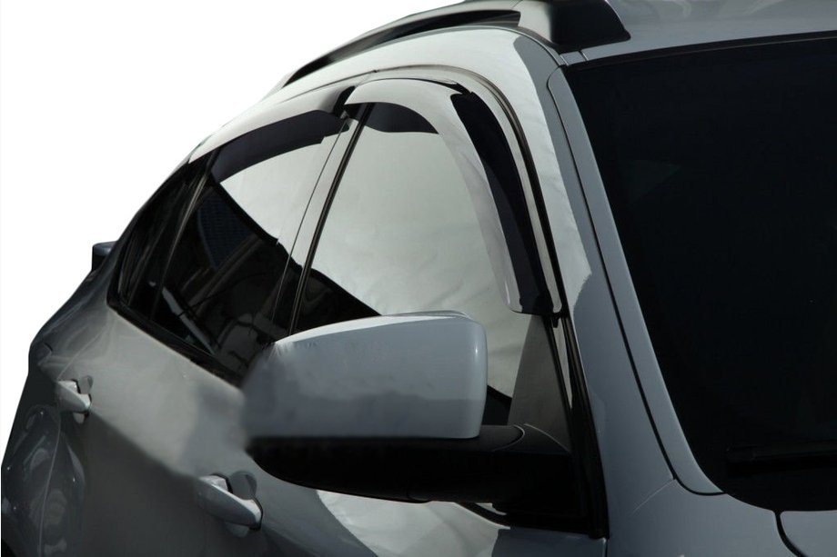 Kia Picanto 2011-2016 гг. Ветровики на окна (4 шт, SIM) Image