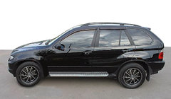 BMW X5 E53 1999–2006 гг. Ветровики на окна (4 шт, SIM) фото 1