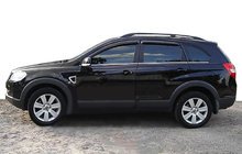 Chevrolet Captiva 2006-2019 гг. Ветровики на окна (4 шт, SIM) фото 1