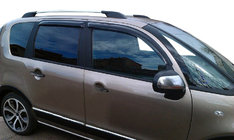 Citroen C-3 Picasso 2010-2017 гг. Ветровики на окна (4 шт, SIM) фото 1