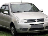 Fiat Albea 2002-2012 гг. Ветровики на окна (4 шт, SIM) фото 1