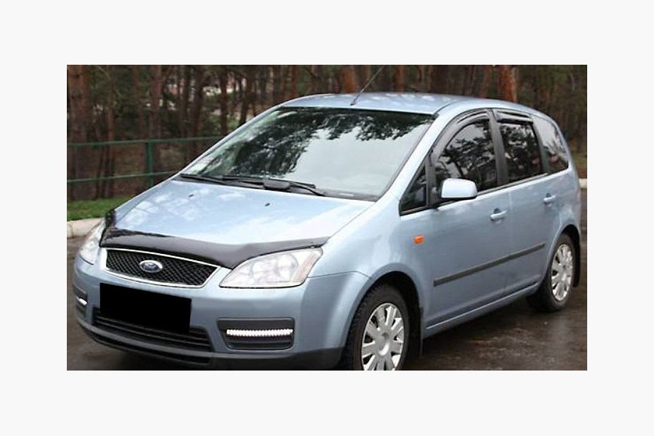 Ford C-Max 2004-2010 гг. Ветровики на окна (4 шт, SIM) Image
