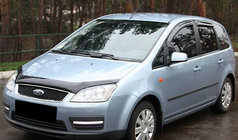 Ford C-Max 2004-2010 гг. Ветровики на окна (4 шт, SIM) фото 1