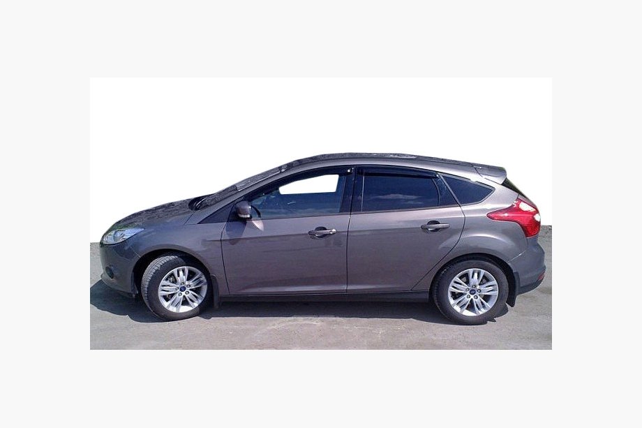 Ford Focus III 2011-2017 гг. Ветровики на окна (4 шт, SIM) Image