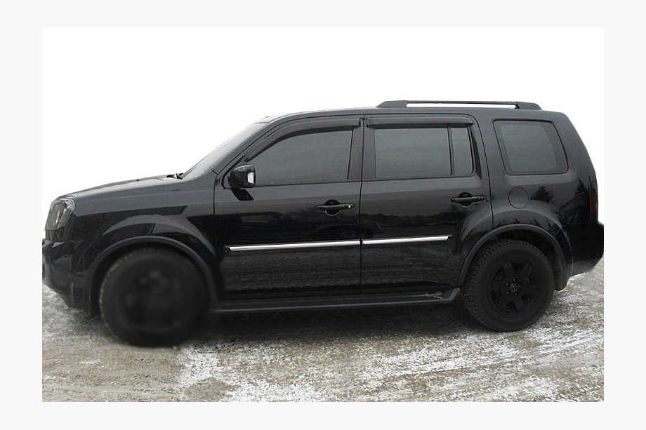 Honda Pilot 2008-2015 гг. Ветровики на окна (4 шт, SIM) Image