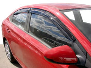 Hyundai Accent 2017-2023 гг. Ветровики на окна (4 шт, SIM) фото 1