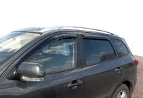 Hyundai Santa Fe 2 2006-2012 гг. Ветровики на окна (4 шт, SIM) фото 1