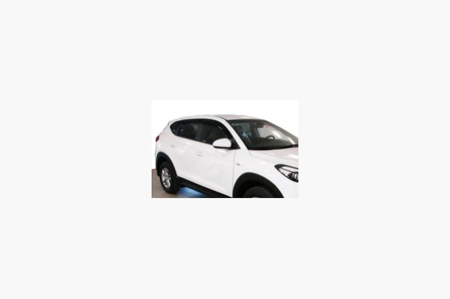 Hyundai Tucson TL 2016-2021 гг. Ветровики на окна (4 шт, SIM) Image