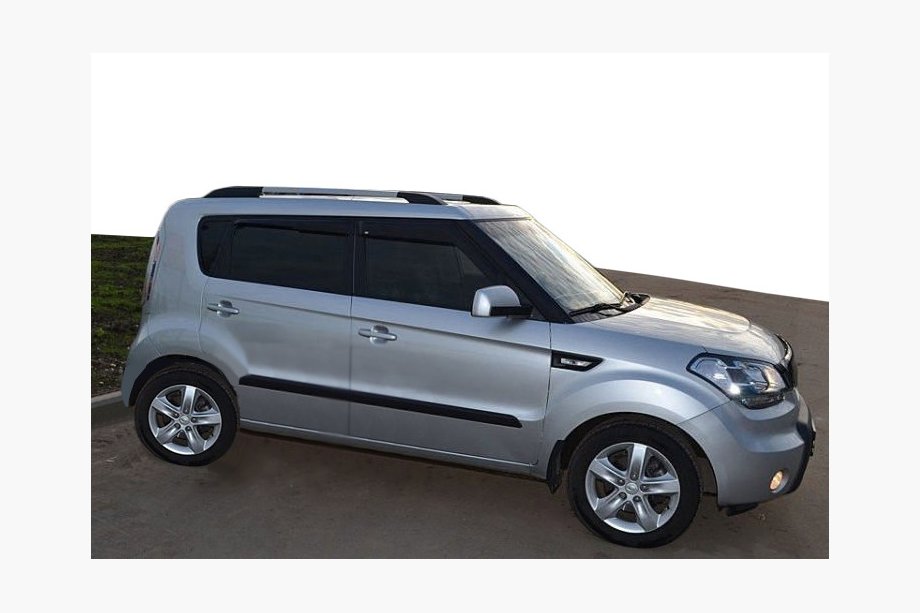 Kia Soul I 2008-2013 гг. Ветровики на окна (4 шт, SIM) Image