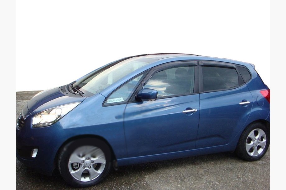 Kia Venga 2010-2019 гг. Ветровики HB (4 шт, SIM) Image