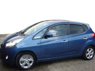 Kia Venga 2010-2019 гг. Ветровики HB (4 шт, SIM) фото 1