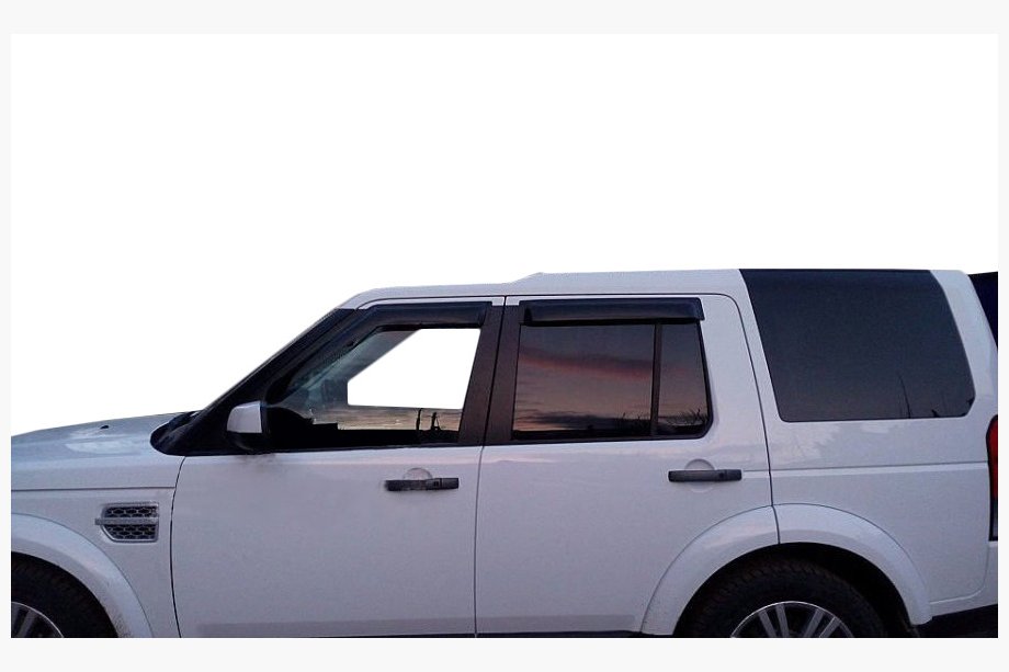 Land Rover Discovery III 2004–2009 гг. Ветровики на окна (4 шт, SIM) Image