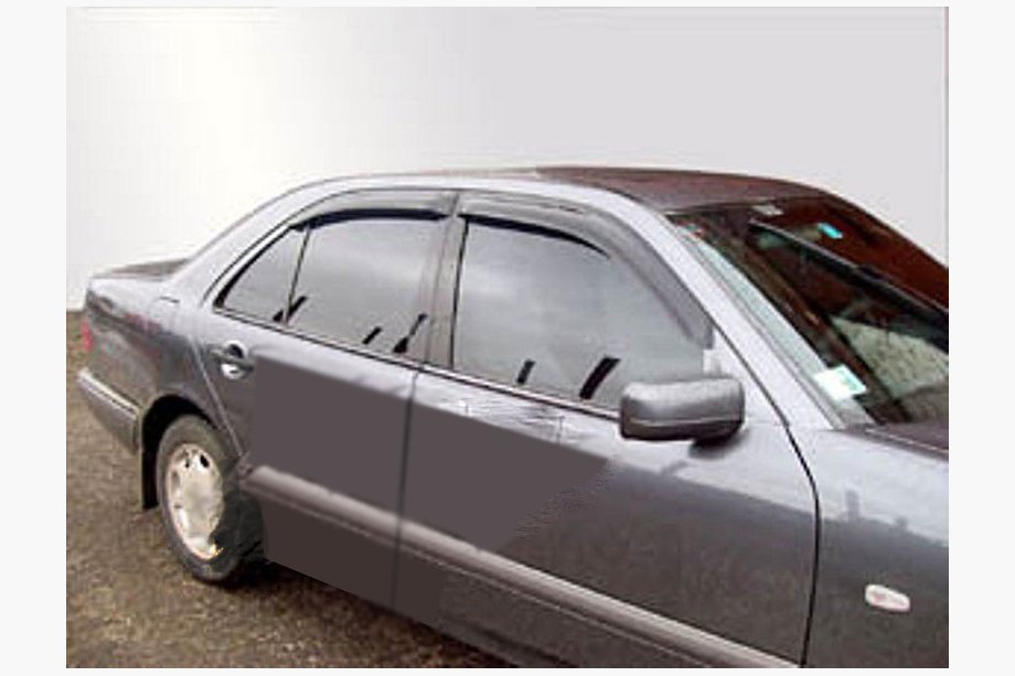 Mercedes E-class W210 1995-2002 гг. Ветровики SD (4 шт, SIM) Image