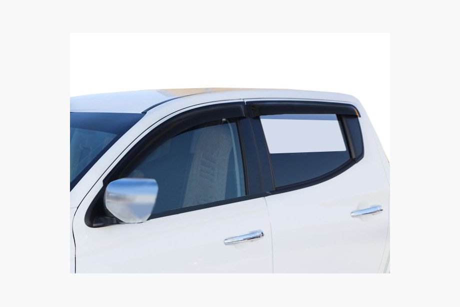 Mitsubishi L200 2015-2024 гг. Ветровики на окна (4шт, SIM) Image