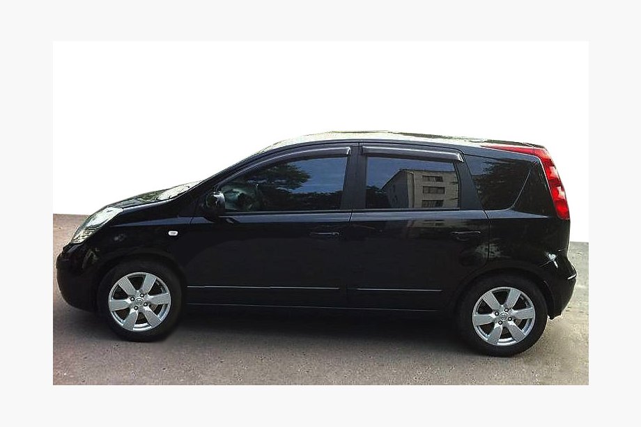 Nissan Note 2004-2012 гг. Ветровики на окна (4 шт, ANV) Image