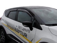 Renault Captur 2013-2019 гг. Ветровики на окна (4 шт, SIM) фото 1