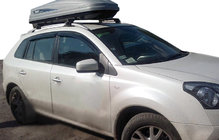 Renault Koleos 2008-2016 гг. Ветровики на окна (4 шт, SIM) фото 1