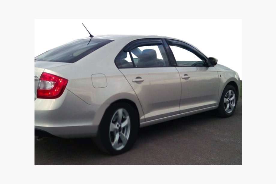 Skoda Rapid 2012-2019 гг. Ветровики SD (4 шт, SIM) Image
