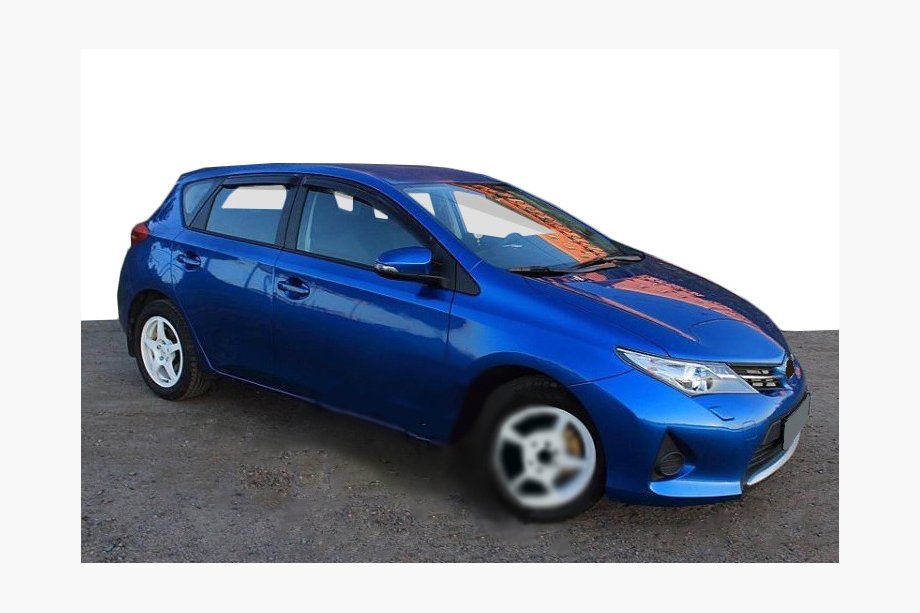 Toyota Auris 2012-2018 гг. Ветровики на окна (4 шт, SIM) Image