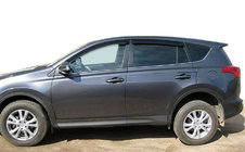 Toyota Rav 4 2013-2018 гг. Ветровики на окна (4 шт, SIM) фото 1