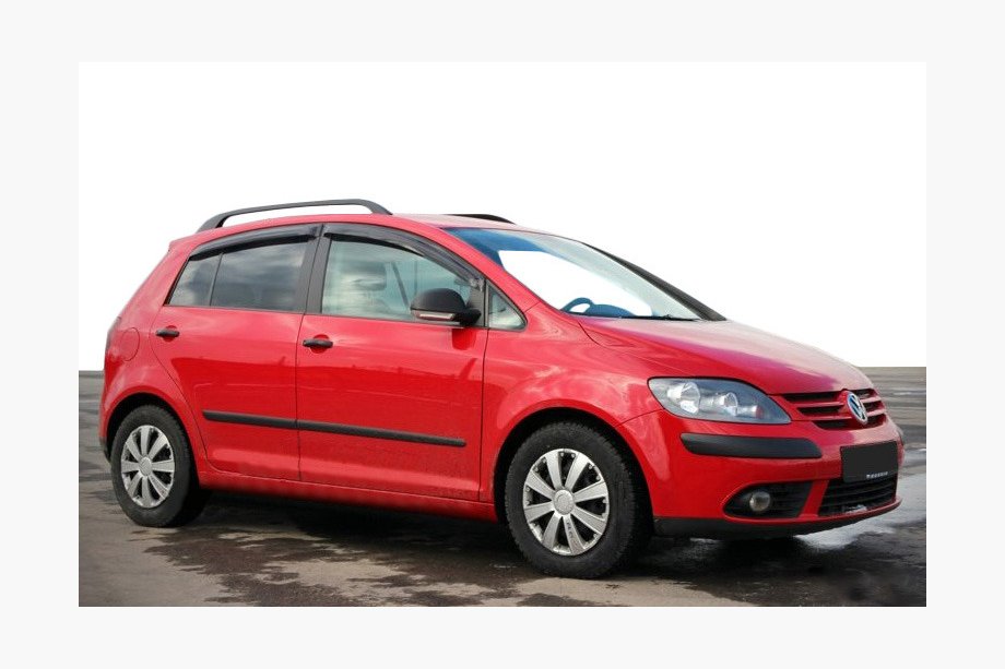 Volkswagen Golf Plus 2004-2014 гг. Ветровики на окна (4шт, SIM) Image