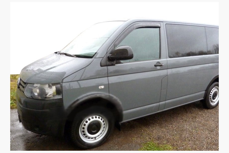Volkswagen T5 Multivan 2003–2010 гг. Ветровики на окна (2 шт, SIM) Image
