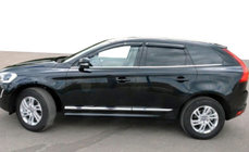 Volvo XC60 2009-2017 гг. Ветровики на окна (4 шт, SIM) фото 1