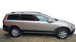 Volvo XC70 2007-2013 гг. Ветровики на окна (4 шт, SIM) фото 1