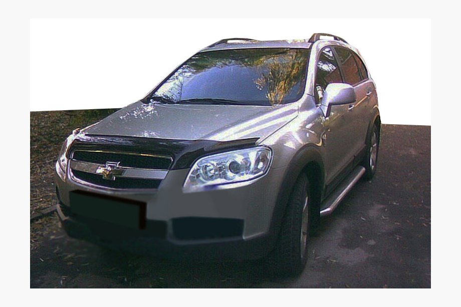 Chevrolet Captiva 2006-2019 гг. Дефлектор капота 2006-2012 (SIM) Image