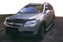 Chevrolet Captiva 2006-2019 гг. Дефлектор капота 2006-2012 (SIM) фото 1