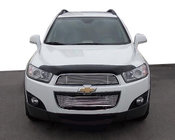 Chevrolet Captiva 2006-2019 гг. Дефлектор капота 2012+ (SIM) фото 1