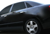 Audi A4 B6 2000-2004 гг. Хромированные Накладки на Ручки (4 шт., Нержавейка) фото 5