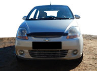 Chevrolet Spark 2004-2009 гг. Дефлектор капота (SIM) фото 1