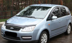 Ford C-Max 2004-2010 гг. Дефлектор капота 2003-2006 (SIM) фото 1