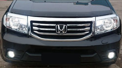 Honda Pilot 2008-2015 гг. Дефлектор капота (SIM) фото 1
