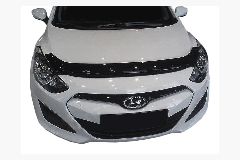 Hyundai I-30 2012-2017 гг. Дефлектор капота (SIM) Image