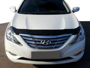 Hyundai Sonata YF 2010-2014 гг. Дефлектор капота (SIM) фото 1